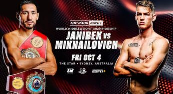 Janibek Alimkhanuly vs Andrei Mikhailovich pada 4 Oktober: Duel Sengit di Kelas Menengah