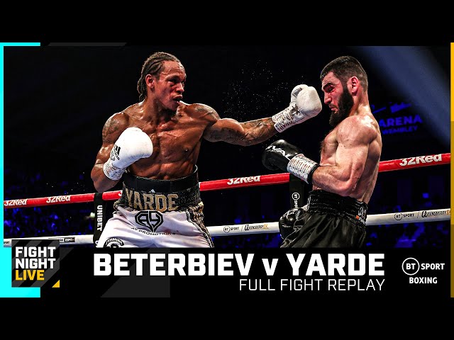 Beterbiev Vs Yarde