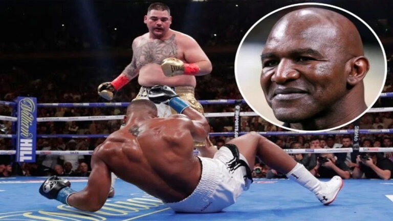 Momen Evander Holyfield Dipermalukan Andy Ruiz Jr di Atas Ring: “Saya Dihajar Bocah”