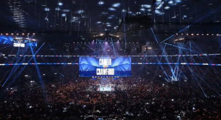 Canelo vs Crawford Torehkan Rekor Penonton Tertinggi Kedua dalam Sejarah Tinju Amerika