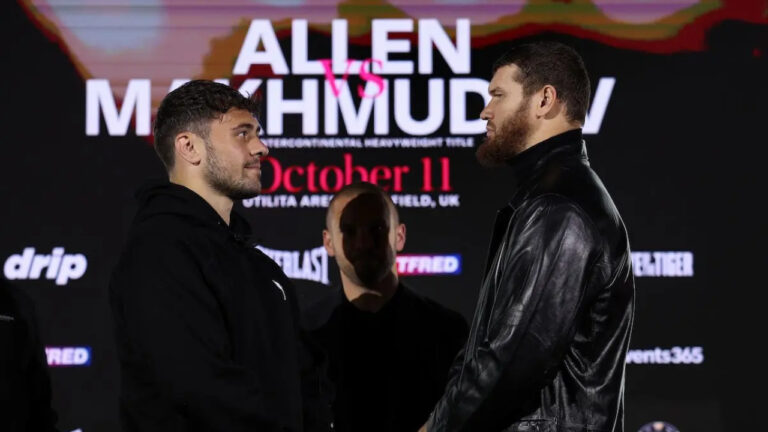 Dave Allen Si Badak Putih Inggris Siap Guncang Dunia Tinju Lawan Raksasa Kanada Arslanbek Makhmudov