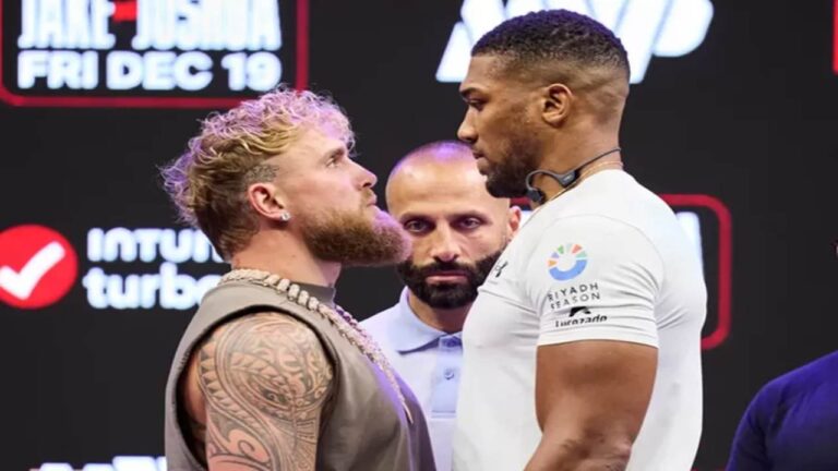 Adu Mental Terakhir Jake Paul dan Anthony Joshua Jelang Duel Panas di Miami