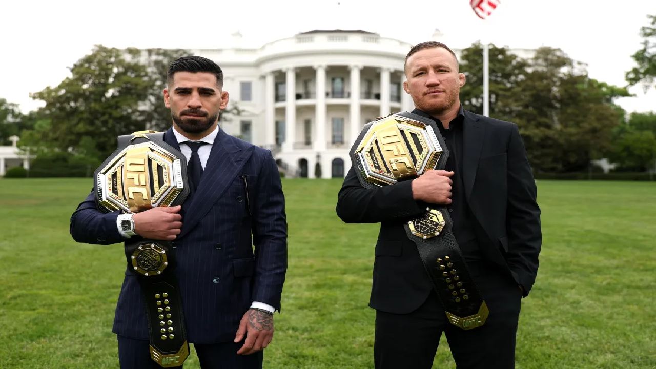 UFC White House 2026 Hadirkan Fight Kit Baru, Duel Ilia Topuria vs Justin Gaethje Jadi Sorotan Dunia