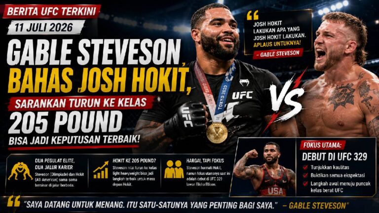 Gable Steveson Buka Suara soal Duel Kontra Josh Hokit, Sarankan Turun ke Kelas 205 Pound