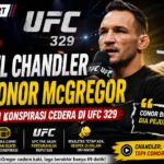 Michael Chandler Bela Conor McGregor, Bantah Teori Cedera Sengaja di UFC 329