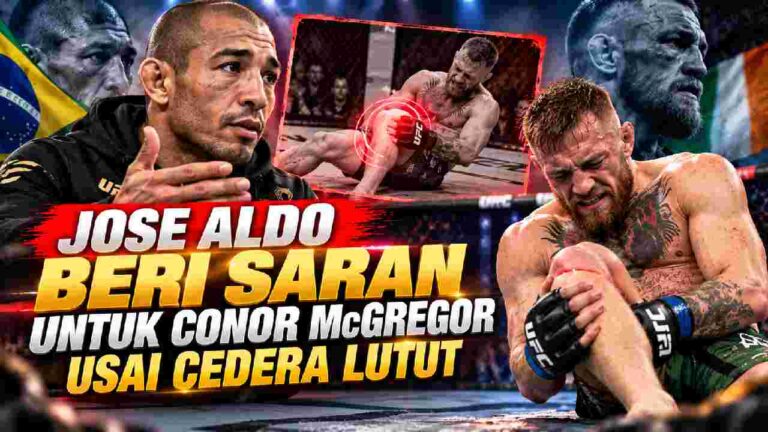 Jose Aldo Beri Saran untuk Conor McGregor Usai Cedera Lutut