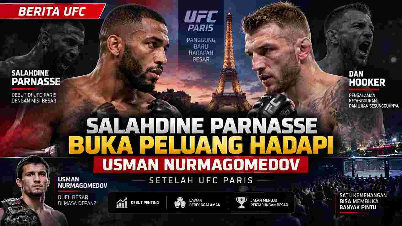 Salahdine Parnasse Buka Peluang Hadapi Usman Nurmagomedov Usai UFC Paris