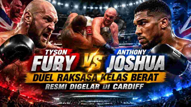 Tyson Fury vs Anthony Joshua Resmi Digelar, Duel Kelas Berat Siap Mengguncang Cardiff