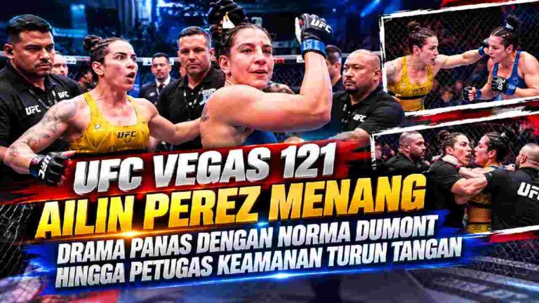 UFC Vegas 121: Kemenangan Ailin Perez Berujung Drama dengan Norma Dumont