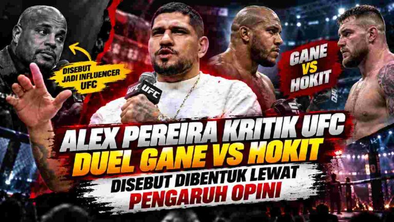 Alex Pereira Tuduh Duel Gane vs Hokit Dibentuk Lewat Pengaruh Opini UFC