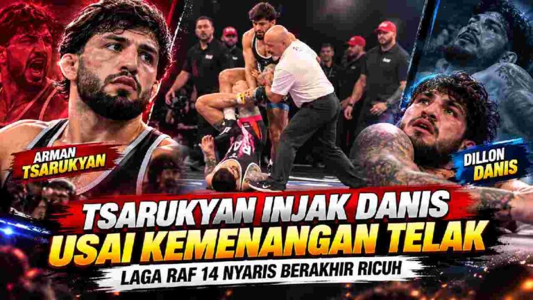 Arman Tsarukyan Dominasi Dillon Danis, Aksi Seusai Laga Nyaris Picu Keributan