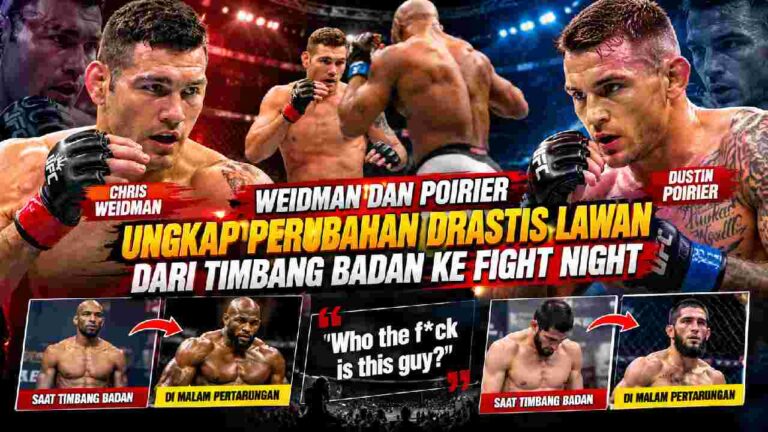 Chris Weidman dan Dustin Poirier Ungkap Perubahan Drastis Lawan Setelah Timbang Badan