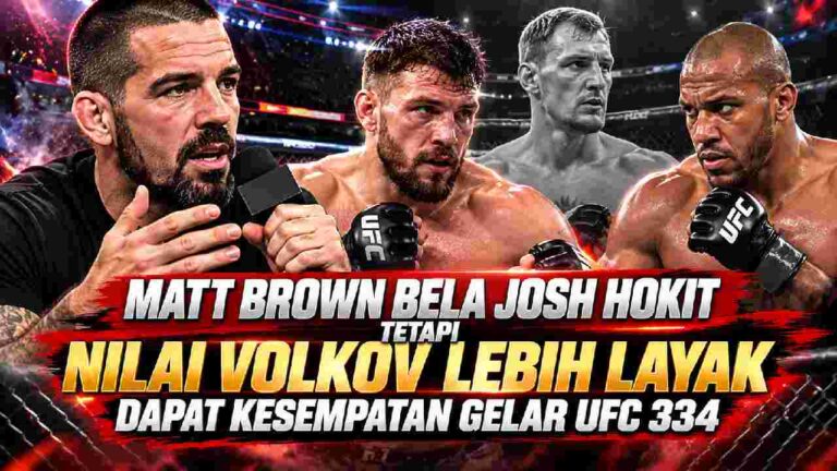 Matt Brown Bela Josh Hokit, tetapi Nilai Volkov Lebih Layak