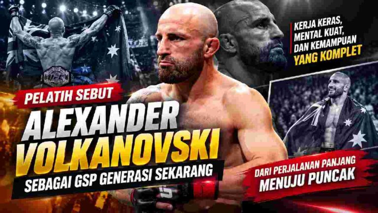 Pelatih Sebut Alexander Volkanovski sebagai GSP Generasi Sekarang